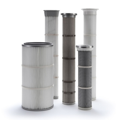 Consistent Pleated Polyester Filter Cartridge Multipurpose Practical Stable
