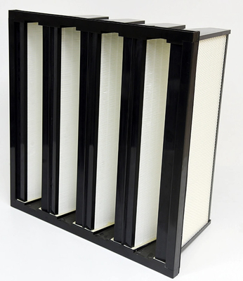 H12 H13 Air Intake Gas Turbine Filter Galvanized Steel Frame