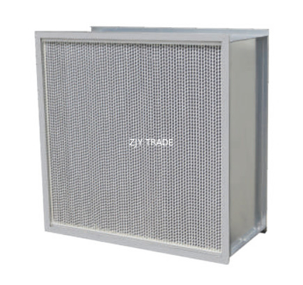 H13 H14 180 Celsius High Velocity Heat Resistant HEPA Filter For Pharmaceutical