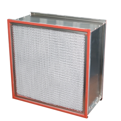 Glass Fiber HEPA Separator Filter Element Anticorrosive Stainless Steel