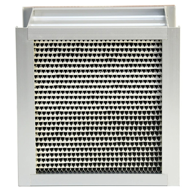 500Pa Pleated HEPA Separator Filter Element Heatproof Non Corroding