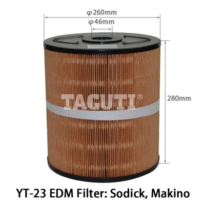 YT-23 Wire Cut EDM Water Filter Practical For Sodick A350 Makino DW-23N