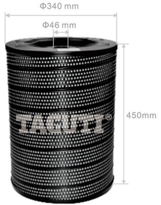 Single Bellow EDM Water Filter YT-25N For Agie Charmilles Fanuc Sodick DHF-25A DW-25N