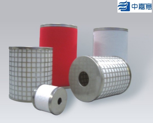 ISO9001 Compressed Air Filter Element Fiberglass Material For SMC