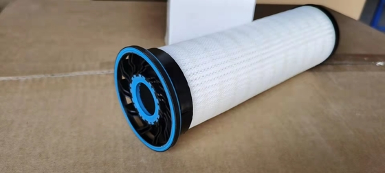 Fiberglass Hydraulic Compressor Oil Filter Heatproof Sullair 02250155-709