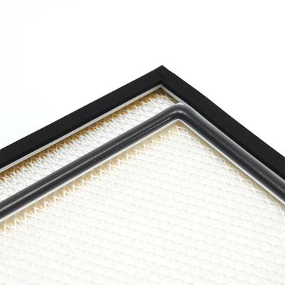 ABS Frame HEPA Mini Pleated Filter Element 600Pa Glass Fiber Media