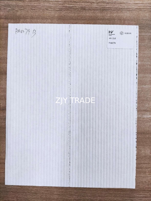 Cellulose Pleated Synthetic Air Filter Media Rolls 48 Micron Depth 0.41mm