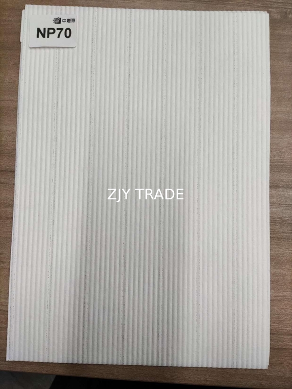 NP70 Fiberglass Air Filter Material Roll 155kPa Fire Retardant