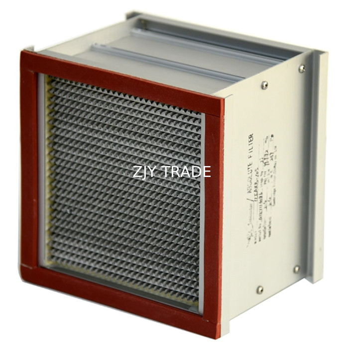 500Pa Pleated HEPA Separator Filter Element Heatproof Non Corroding