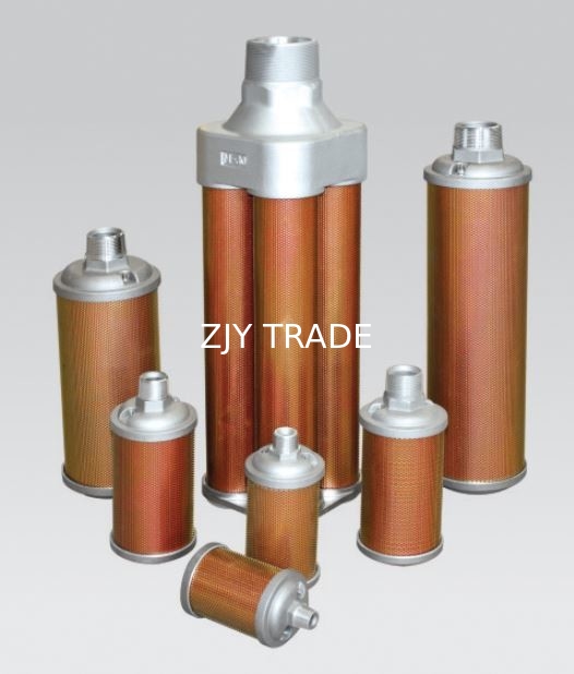 Industrial Compressed Air Dryer Muffler Anticorrosive G1-1/2" Connector