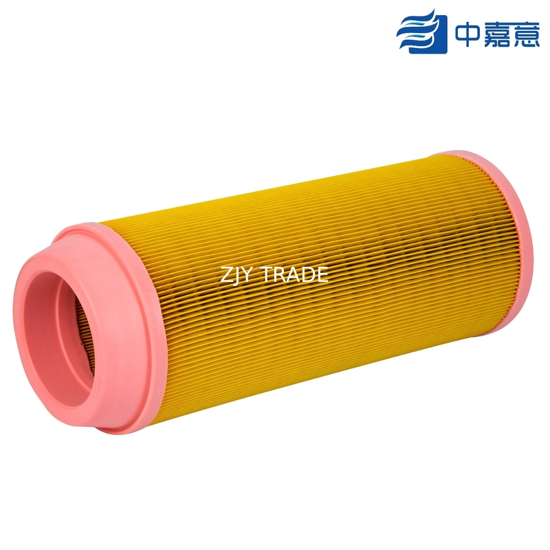 Cellulose Cylinder Air Filter 5-10 Micron Durable For Mann C14200