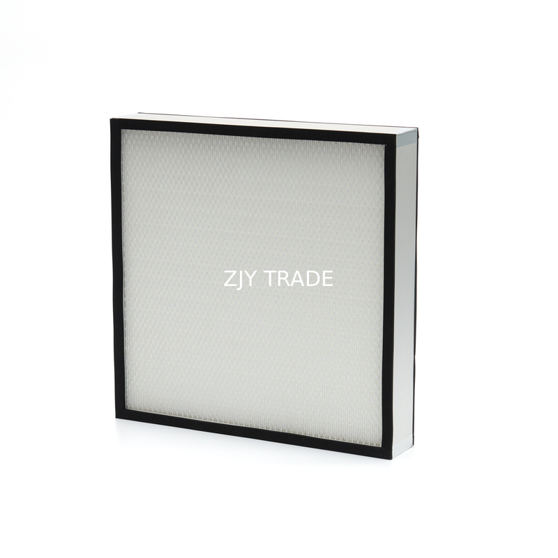 500Pa Pleated Panel Air Filter Glassfiber Medium For Cleanroom